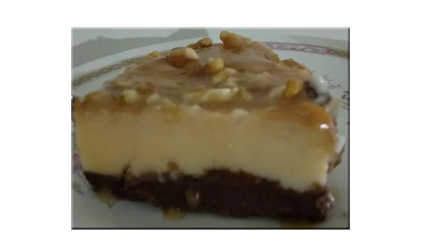 3-Layer Butterscotch Pudding - piece