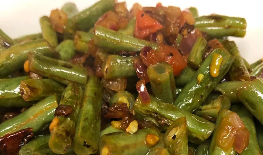Sauteed Green Beans Salad - Cooking Revived