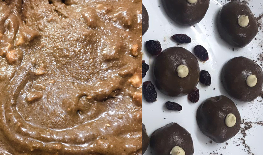 Chocolate Balls - method