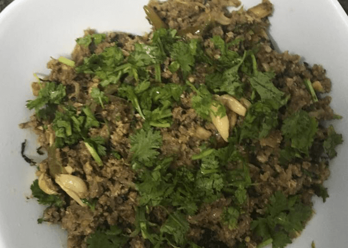 Mirchi Kheema - Cooking Revived
