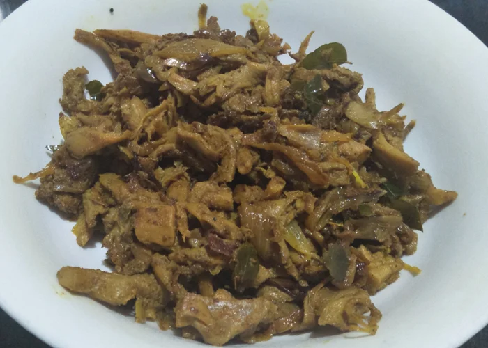 Mushroom Dry Fry - Cooking Revived