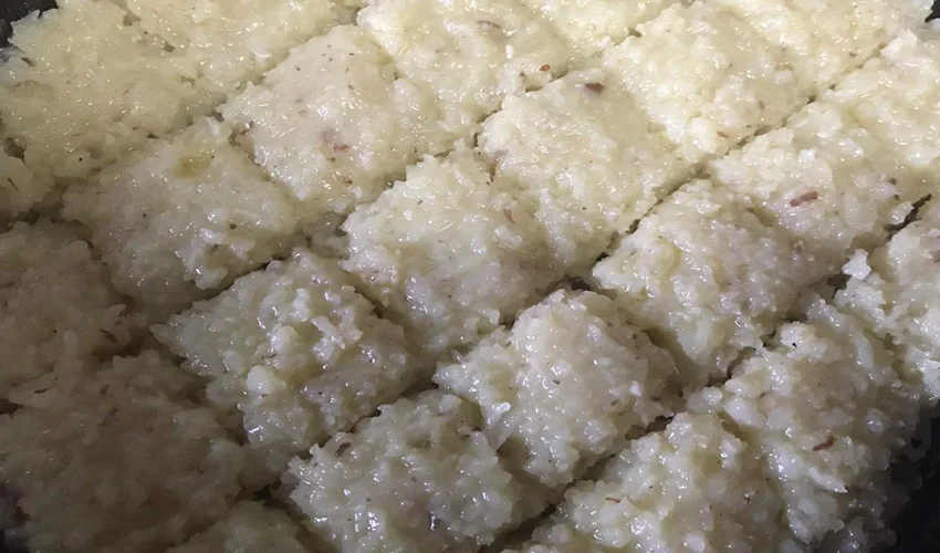 COCONUT BURFI - COOKING REVIVED