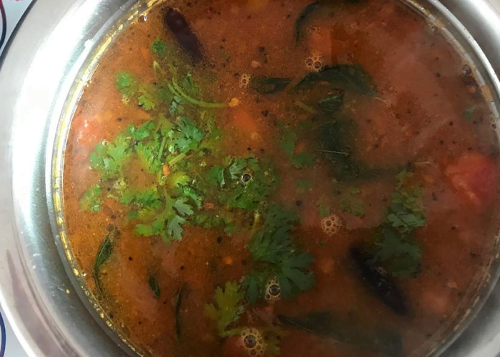 Easy Tomato Rasam without Tamarind - Cooking Revived