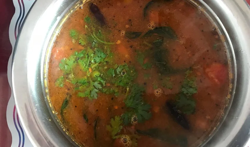 Easy Tomato Rasam without Tamarind - Cooking Revived