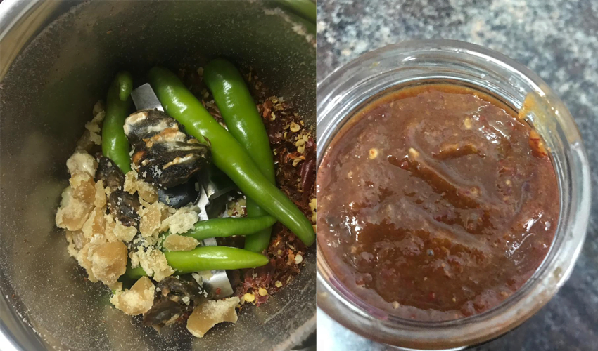 Hot and Sweet Chutney - Ingredients