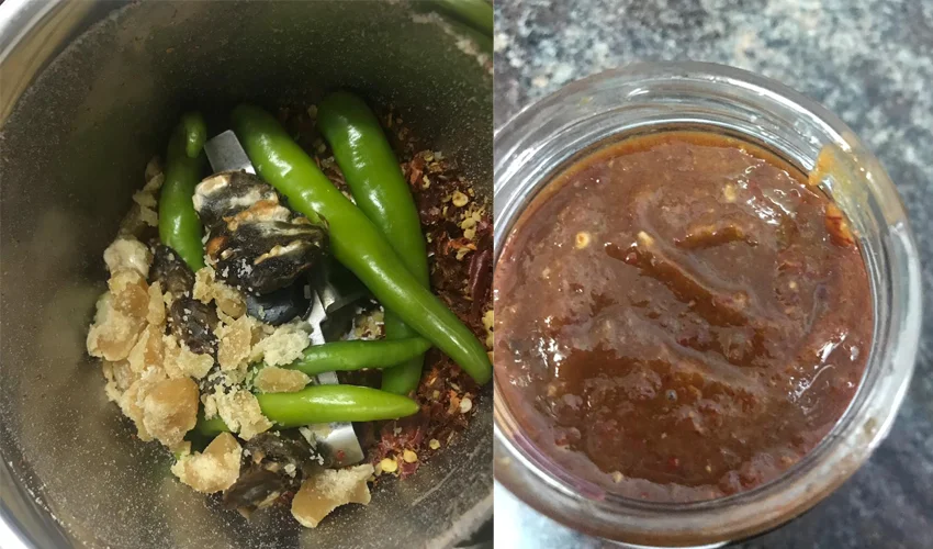 Hot and Sweet Chutney – Ingredients Hot and Sweet Chutney - Ingredients