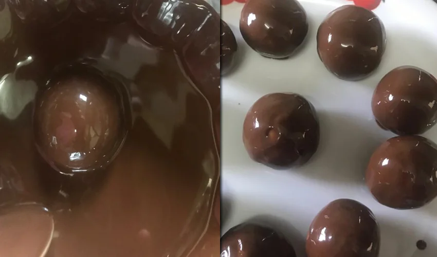 Peanut Butter Chocolates – coating
