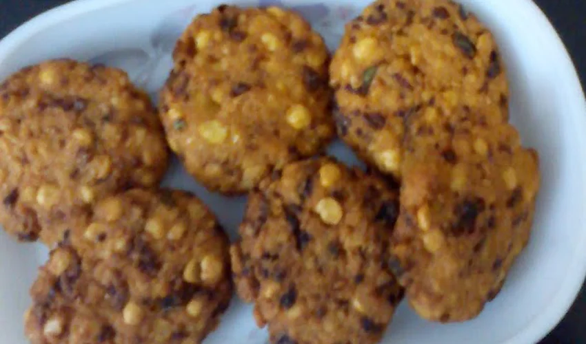 Peas Dal Vada - Cooking Revived