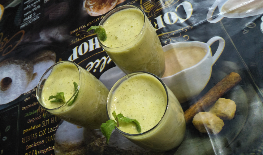 Minty Pineapple Juice - Cooking Revived