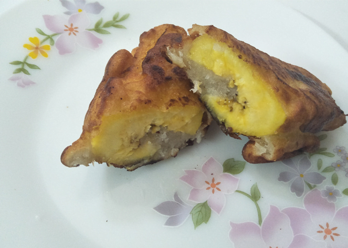 Pazham Nirachathu or Stuffed Banana Fry - Cooking Revived