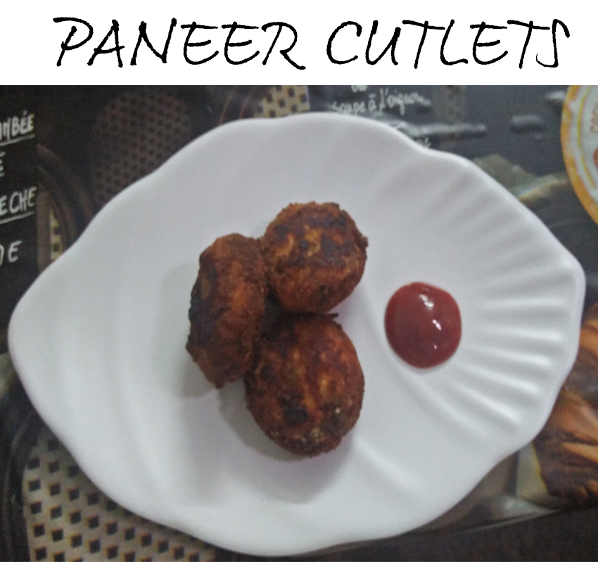 Paneer Cutlets - Cooking Revived