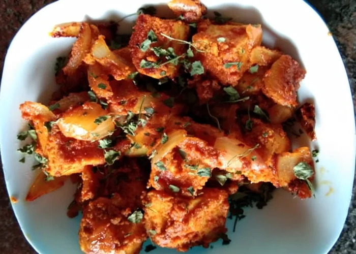 Tawa Grilled Egg White Cubes