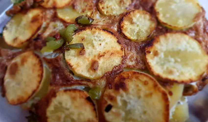 Sweet Potato Omelette
