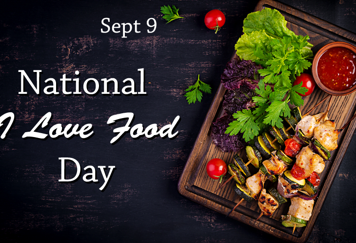 National I Love Food Day - Cooking Revived
