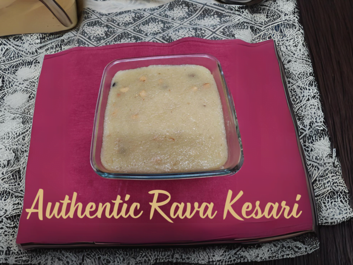 Authentic Rava Kesari